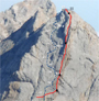 Pablo Vicente: Homenaje a Pedro Udaondo 1.0 - Apertura de la Vía “El Cisne Negro” (IV, V+, 190m) al Pico de Santa Ana (2.601m) - BECAS TODOVERTICAL 2012