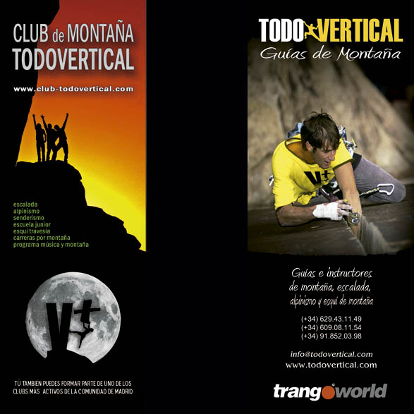 CLUB DE MONTAÑA TODOVERTICAL (MADRID) - ESCALADA, ALPINISMO, SENDERISMO, MTB y ESQUÍ DE MONTAÑA